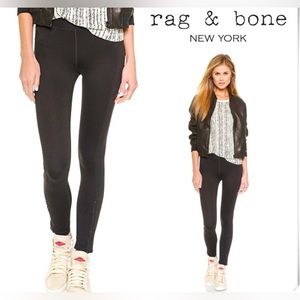 rag & bone Black Leggings